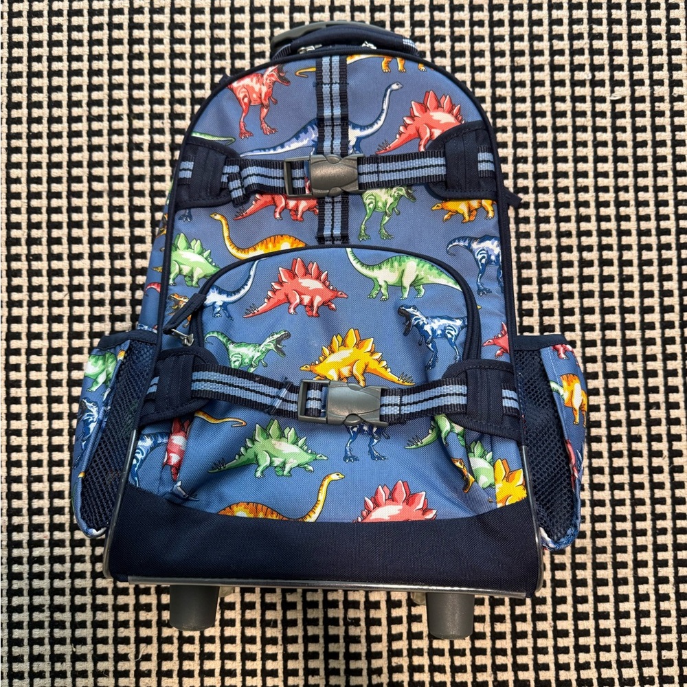 Kids Dinosaur Backpack - Blue